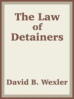 The Law of Detainers