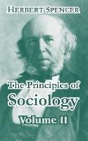 The Principles of Sociology, Volume II - Herbert Spencer - cover