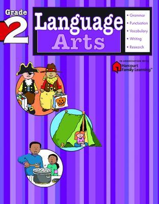 Language Arts: Grade 2 (Flash Kids Harcourt Family Learning) - cover