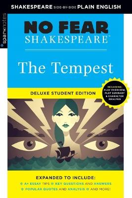Tempest: No Fear Shakespeare Deluxe Student Edition - William Shakespeare,SparkNotes - cover