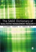 The SAGE Dictionary of Qualitative Management Research - cover