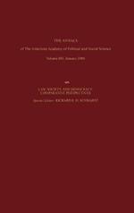 Law, Society, and Democracy: Comparative Perspectives