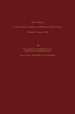 Law, Society, and Democracy: Comparative Perspectives - cover