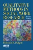 Qualitative Methods in Social Work Research - Deborah K. Padgett - cover