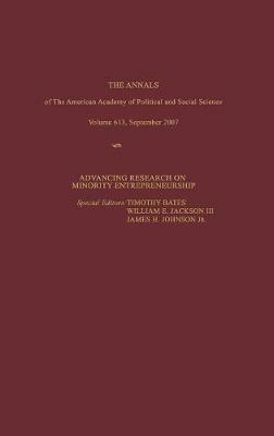 Advancing Research on Minority Entrepreneurship - cover