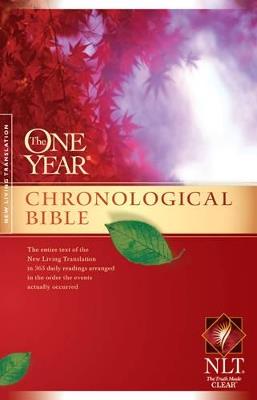 NLT One Year Chronological Bible, The - Tyndale - cover