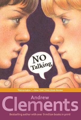 No Talking - Andrew Clements - cover