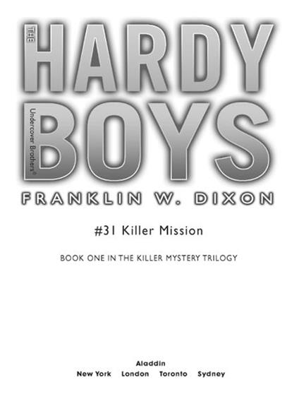 Killer Mission - Franklin W. Dixon - ebook