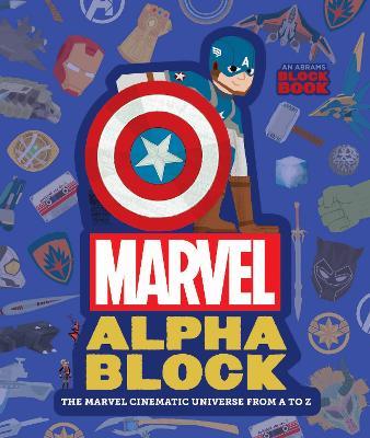 Marvel Alphablock (An Abrams Block Book): The Marvel Cinematic Universe from A to Z - cover