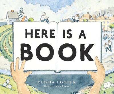 Here Is a Book: A Picture Book - Elisha Cooper - cover