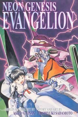 Neon Genesis Evangelion 3-in-1 Edition, Vol. 1: Includes vols. 1, 2 & 3 - Yoshiyuki Sadamoto - cover