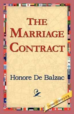 The Marriage Contract - Honore De Balzac - cover