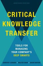 Critical Knowledge Transfer