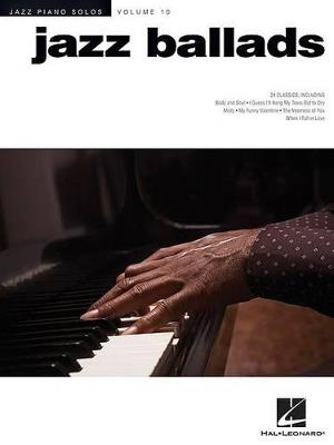 Jazz Ballads: Jazz Piano Solos Series Volume 10 - cover