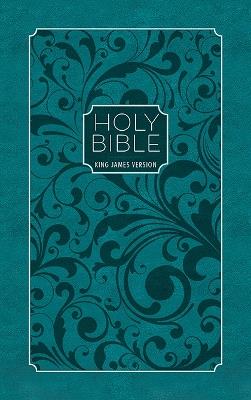 KJV Holy Bible Zip Turquoise - cover