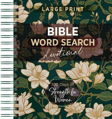 100 Days of Strength for Women: Bible Word Search Devotional - Broadstreet Publishing Group LLC - cover