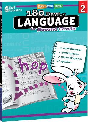 180 Days™: Language for Second Grade: Practice, Assess, Diagnose - Christine Dugan - cover
