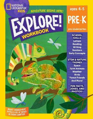 National Geographic Kids Explore! Workbook Pre-K - National Geographic Kids - cover