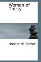 Woman of Thirty - Honore De Balzac - cover
