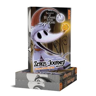 Disney Tim Burton's The Nightmare Before Christmas: Zero's Journey (Ultimate Manga Edition with Sprayed Edges) - D.J. Milky - cover