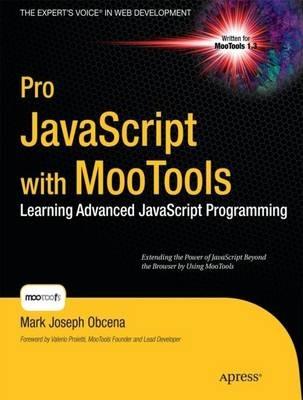 Pro JavaScript with MooTools - Mark Obcena - cover