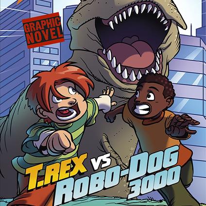 T. Rex vs Robo-Dog 3000