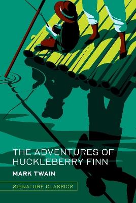 The Adventures of Huckleberry Finn - Mark Twain - cover