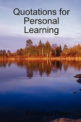 Quotations for Personal Learning - Kekionga Press - cover