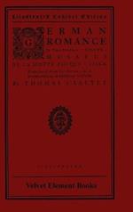 German Romance: in two volumes: volume 1