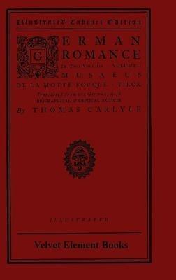 German Romance: in two volumes: volume 1 - Thomas Carlyle - cover