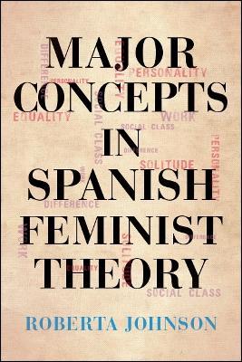 Major Concepts in Spanish Feminist Theory - Roberta Johnson - cover