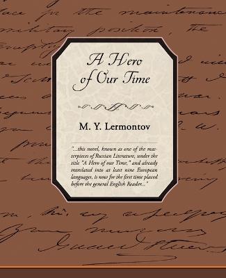 A Hero of Our Time - M Y Lermontov - cover
