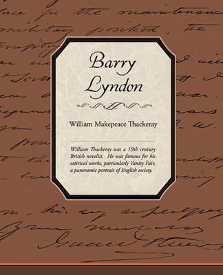 Barry Lyndon - William Makepeace Thackeray - cover