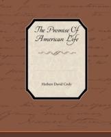 The Promise of American Life - Herbert David Croly - cover