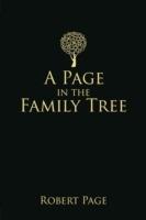 A Page in the Family Tree - Robert Page - cover