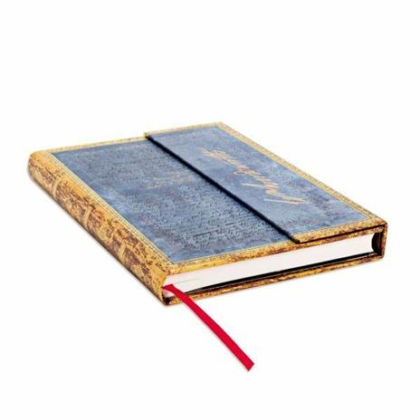 Taccuino notebook Paperblanks Wordsworth, Lettera con stralci della poesia "I narcisi" midi a righe - 2