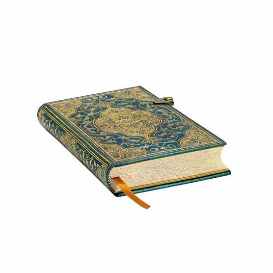 Taccuino Paperblanks copertina rigida Mini a righe Cronache turchesi - 9,5x14 - 2