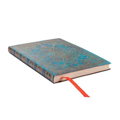 Taccuino Paperblanks copertina morbida Midi a righe Azzurro - 13 x 18 cm - 2