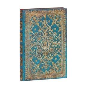 Taccuino Paperblanks copertina morbida Mini a righe Azzurro - 95 × 14 cm - 2