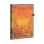 Taccuino Paperblanks, Edizioni Speciali, 75º Anniversario della Morte di H.G. Wells, Midi, A righe - 13 x 18 cm