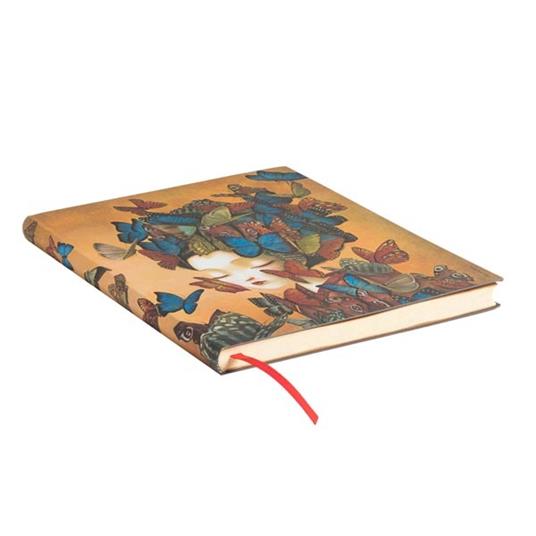 Taccuino Paperblanks copertina morbida Ultra a pagine bianche Madame Butterfly - 18 x 23 cm - 2