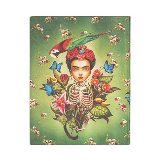 Taccuino Paperblanks copertina morbida Ultra a righe Frida Kahlo - 18 x 23 cm - 4