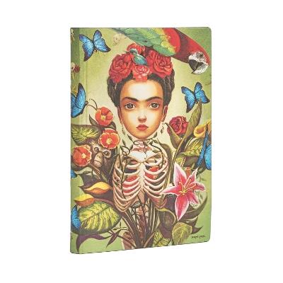 Taccuino Paperblanks copertina morbida Mini a righe Frida Kahlo - 95 × 14 cm