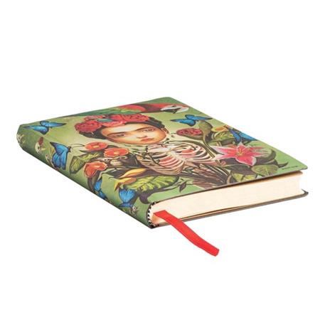 Taccuino Paperblanks copertina morbida Mini a righe Frida Kahlo - 95 × 14 cm - 2