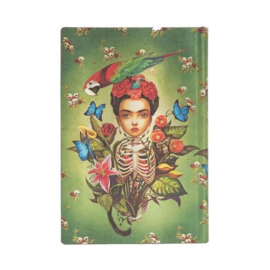 Taccuino Paperblanks copertina morbida Mini a righe Frida Kahlo - 95 × 14 cm - 4