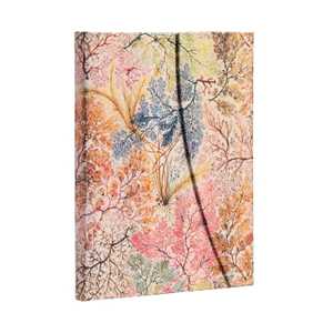 Cartoleria Taccuino Paperblanks copertina rigida Ultra a righe Anemone - 18 x 23 cm Paperblanks