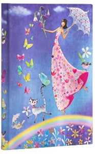 Cartoleria Taccuino Paperblanks copertina rigida Midi a righe Arcobaleno Primaverile - 13 x 18 cm Paperblanks