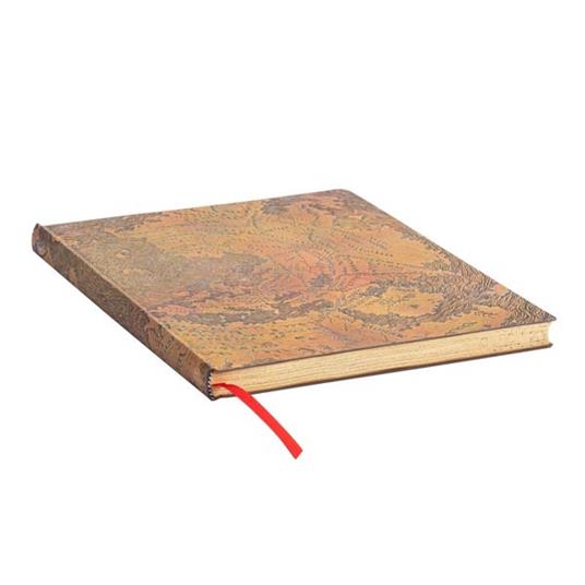 Taccuino Paperblanks copertina morbida Ultra a righe Globo di Hunt-Lenox - 18 x 23 cm - 2