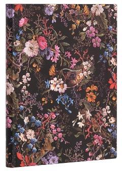 Taccuino Paperblanks copertina morbida Ultra a righe Floralia - 18 x 23 cm