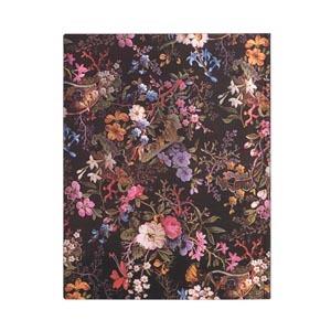 Taccuino Paperblanks copertina morbida Ultra a righe Floralia - 18 x 23 cm - 3